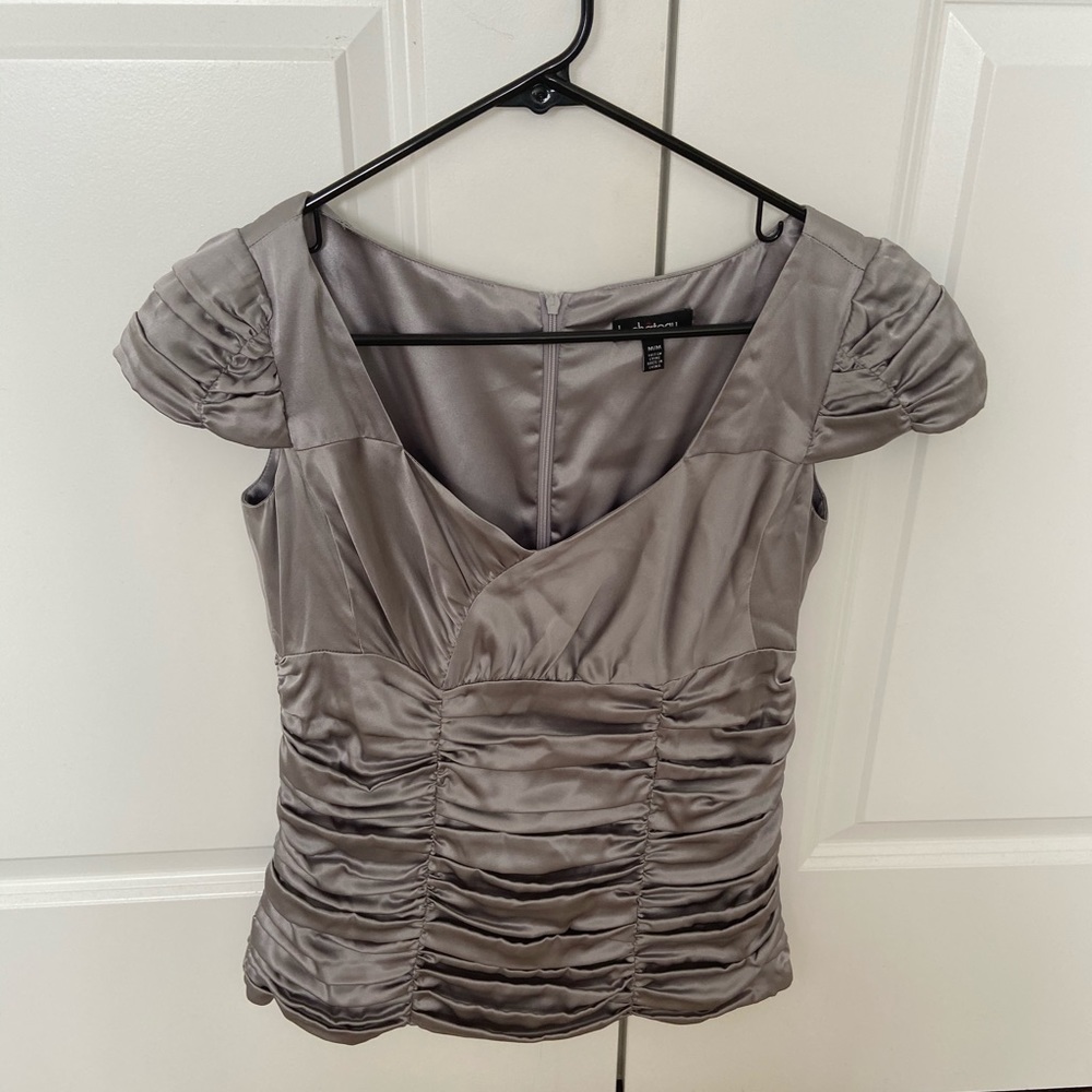 Silk Dress Top